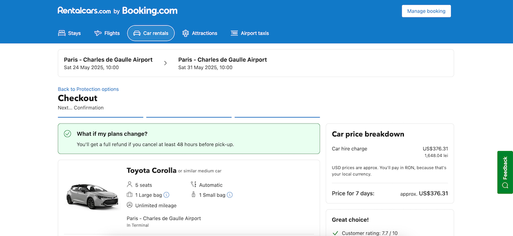 Comment ajouter un code promotionnel Rentalcars.com
